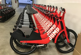 半小时9元：Uber在加拿大推出首批电动自行车