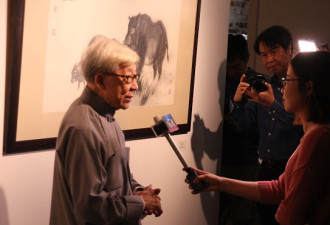 艺岭松青!  为“谈锡永八十晋五荣寿庆展”喝采