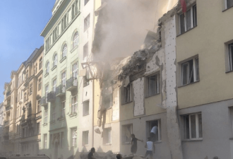 维也纳似发生瓦斯爆炸：部分建筑倒塌 数人受伤