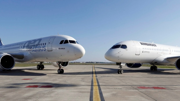 Airbus and Bombardier linked up earlier this month to make and market the C Series.
