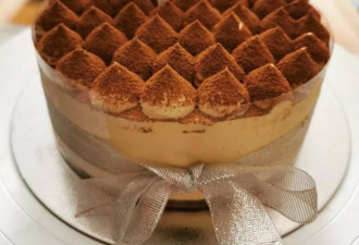 永远经典的提拉米苏Tiramisu，绵软浓郁奶酪味