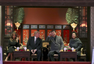美国之音：总统川普和夫人访问北京