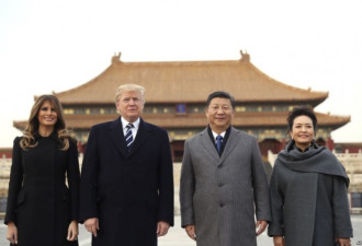 美国之音：总统川普和夫人访问北京