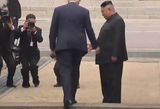 特朗普跨过朝韩分界线与金正恩握手,邀其访美
