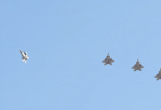 美伊局势紧张之际 美向中东派遣至少5架F22战机