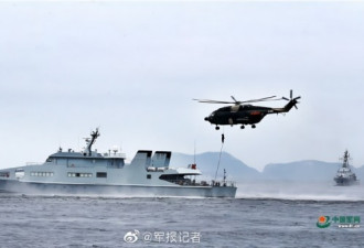 驻香港部队组织联合海空巡逻演练