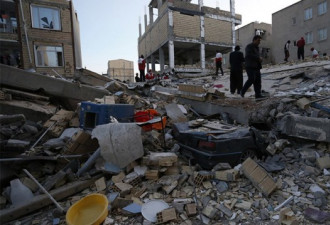 现场实拍：伊朗大地震死亡人数超400 6700伤