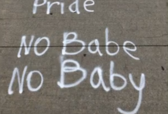 多伦多市中心现大量反同性恋标语