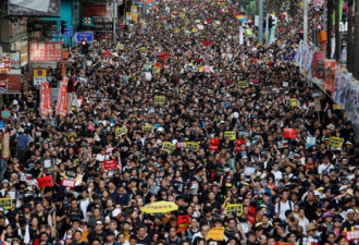 香港抗议潮一浪高过一浪 加拿大华人推波助澜