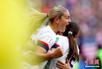 美国队2:0击败荷兰 成功卫冕女足世界杯冠军