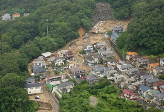 日本鹿儿岛紧急疏散60万居民 大雨造成山体滑坡