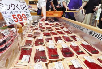 日本重启商业捕鲸售卖鲸鱼肉 民众质完全不想吃