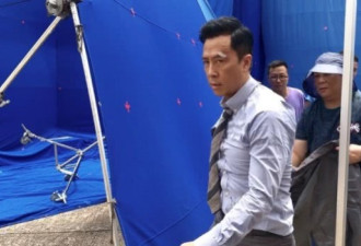 谢霆锋和甄子丹香港街头拍打戏，引发街坊不满