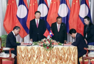 习近平访老挝  签署共建经济走廊