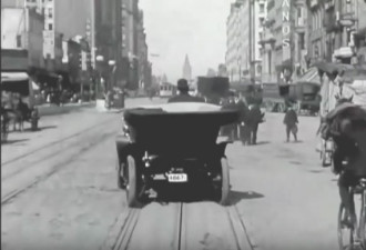 100年前的旧金山城市交通状况 原来是这样的