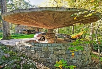 美国蘑菇别墅造型奇特 售价近千万