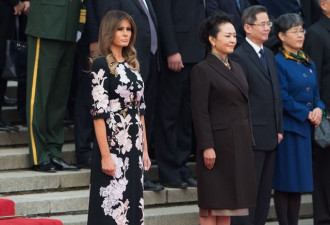 美第一夫人穿的这件中国风连衣裙 被全球关注