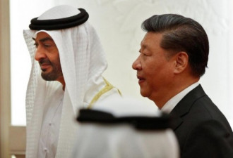 阿联酋强人穆罕默德·本访华，支持中国新疆政策