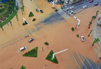 湘江决堤，数百乡镇被水淹，官媒集体低调处理
