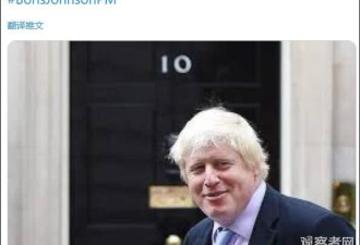 首相府易主约翰逊，英国第一猫Larry继续留任