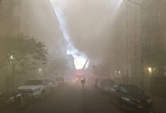 狂烧18个小时！纽约曼哈顿公寓遭遇四级大火