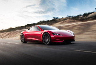 特斯拉公布电动超跑Roadster照片 实测惊人