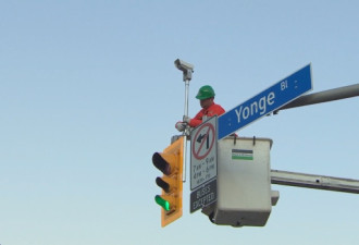 多伦多22个十字路口将安装智能交通灯