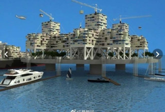 2020年全球第一座海上漂浮城市开放