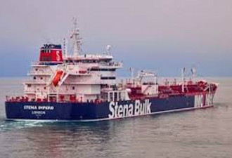 伊朗扣押两艘与英国有关的油轮 还公布一段视频
