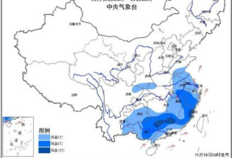 寒潮来了 中国5省份局部降温10℃～12℃