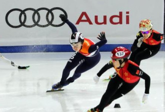 气炸了 速滑比赛韩国队犯规却取消中国队成绩