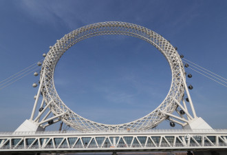 山东潍坊建世界最大无轴摩天轮 比伦敦眼高10米