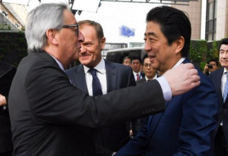 挑战美国 欧盟和日本敲定巨大自贸协定