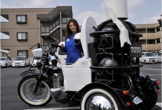 日本发明粪便驱动摩托车 只是千万别翻车