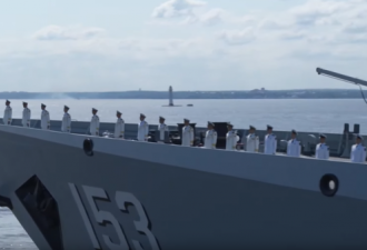 俄罗斯海军节阅舰式，中国海军西安舰惊艳亮相