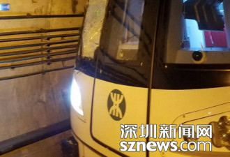 深圳地铁11号线隧道遭打桩机打穿 运行受阻