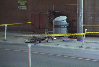 多伦多两名骑车人士冲突 30岁男子被刺受伤