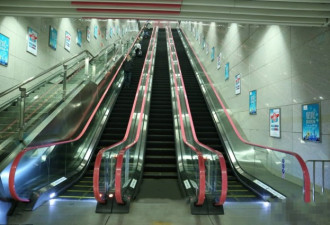 中国最深地铁站：相当于30层楼高 上班族噩梦