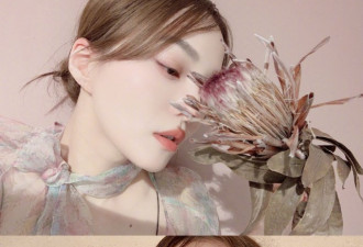张韶涵罕见晒九宫格美照，网友：看成李小璐