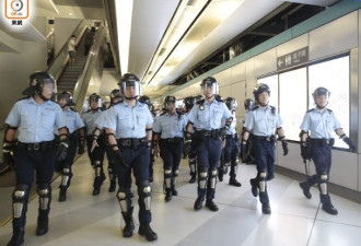 香港警方：27日元朗游行违法 3000警力张网以待