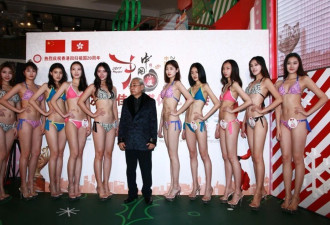 2017中国小姐泳装现场照，满屏都是大长腿