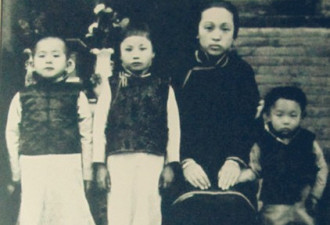 张作霖家族老照片：儿媳妇长相都很漂亮