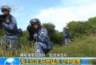 揭秘中国蛟龙突击队 队员均具四栖作战能力