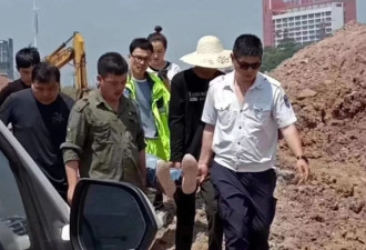 急救医生徒手攀爬塔吊救人，地面温度50℃