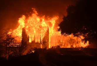 加州史上第3大野火 当局宣布强制撤离令