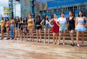 环球小姐浙江宁波赛区 网友：美女去哪了