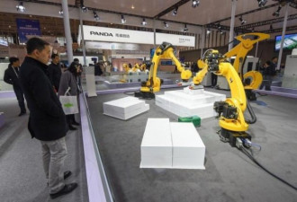 2017年 中国国产机器人  销量年增19%