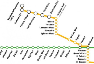 明天！多伦多地铁延长线开通 TTC系统都免费坐
