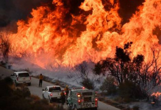 加州火灾扩散4800倍逼近优胜美地 天灾还是人祸