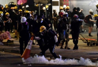 官媒：香港骚乱是黑色恐怖 不会坐视不管